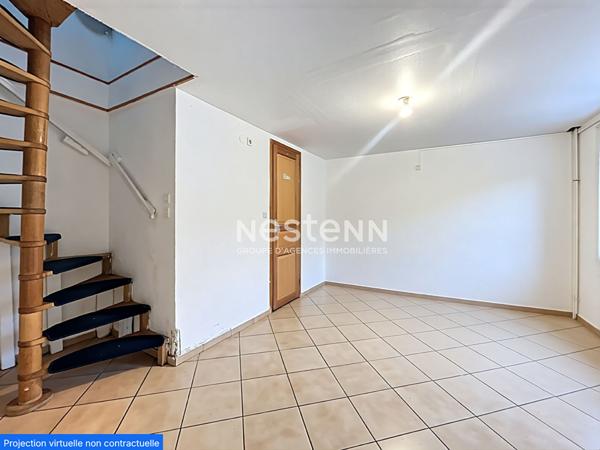 Maison semi-individuelle à vendre à Denain (+Garage non-attenant possible) - Secteur calme - 2 chambres - 55 m² - Prix : 74.950€