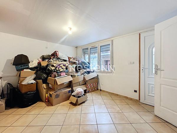 Maison semi-individuelle à vendre à Denain (+Garage non-attenant possible) - Secteur calme - 2 chambres - 55 m² - Prix : 74.950€