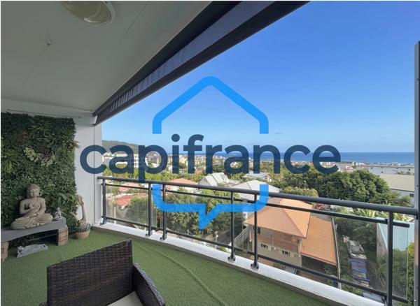 À vendre T3 avec vue mer panoramique – Sainte-Clotilde (Saint-Denis)