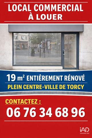Location murs commerciaux  19 m² Torcy