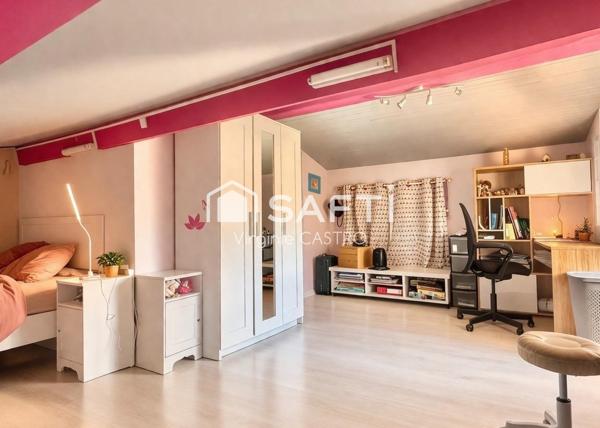 MAISON AUTHENTIQUE 4 PIECES + DEPENDANCE LOCAL BUREAU & STOCKAGE