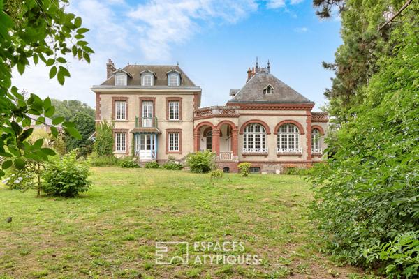 Villa balnéaire et ses dépendances aménagées proche du port de plaisance