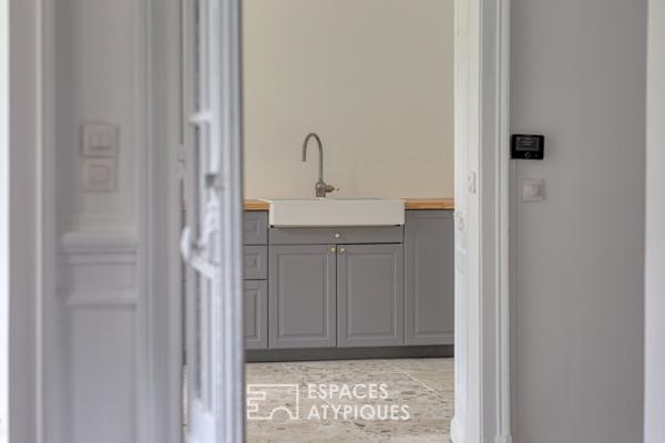 Villa balnéaire et ses dépendances aménagées proche du port de plaisance