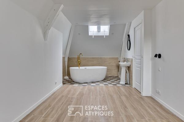 Villa balnéaire et ses dépendances aménagées proche du port de plaisance