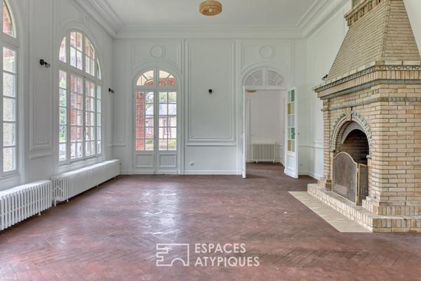 Villa balnéaire et ses dépendances aménagées proche du port de plaisance