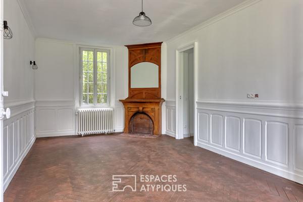 Villa balnéaire et ses dépendances aménagées proche du port de plaisance