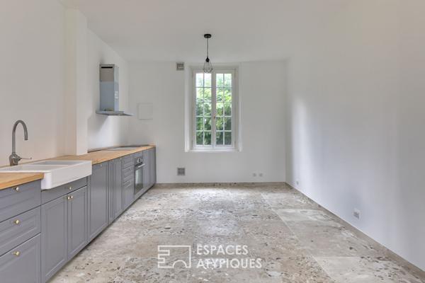 Villa balnéaire et ses dépendances aménagées proche du port de plaisance