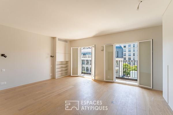 Dernier étage en duplex avec balcons et vue dégagée