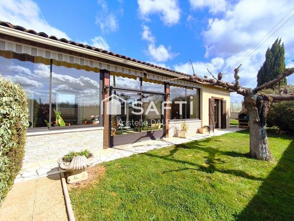 Maison de charme de plain pied - 181 m² - Secteur Montauban Sud ( accès rocade rapide )