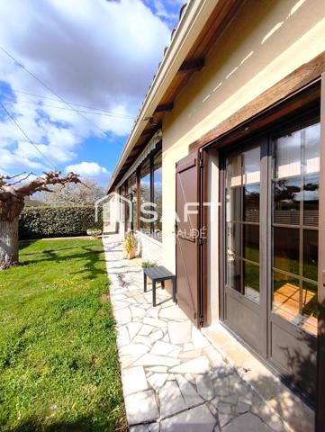 Maison de charme de plain pied - 181 m² - Secteur Montauban Sud ( accès rocade rapide )