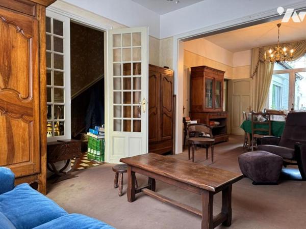 Maison de ville 4 chambres jardin et garage.