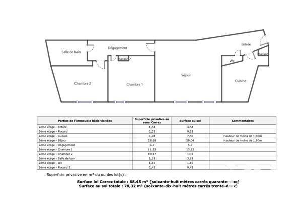 Appartement à vendre 3 pièces 68 m² Rueil-Malmaison