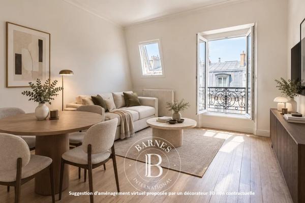 Paris 17ème, Appartement 2 Chambres -  49 m² à vendre