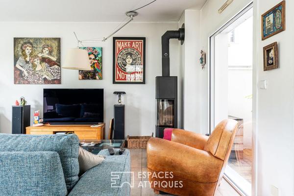 Triplex d’exception avec jardin vue Sèvre