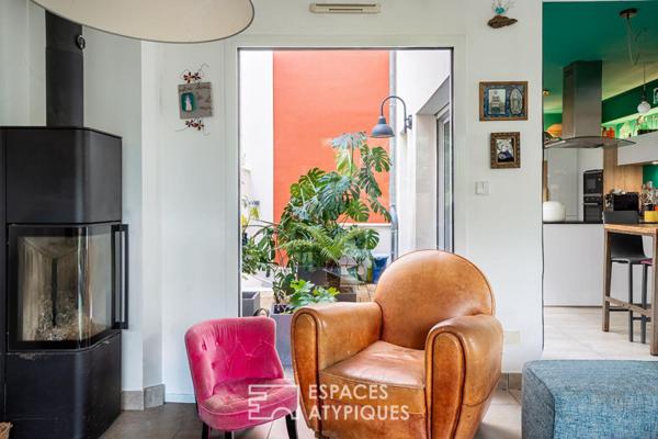 Triplex d’exception avec jardin vue Sèvre
