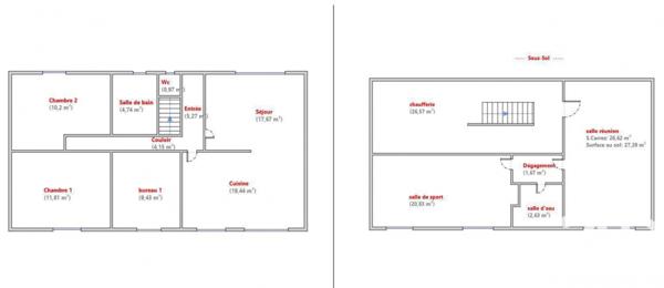 Maison à vendre 4 pièces 135 m² Charbonnières-les-Bains