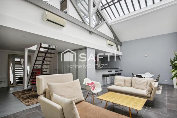 Maisons-Alfort:  Loft rénové avec terrasse/parking