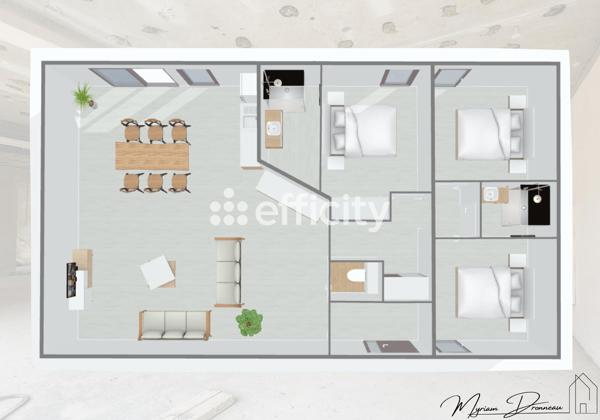 Appartement
         4 pièces
        - 93 m² 102 000 € *