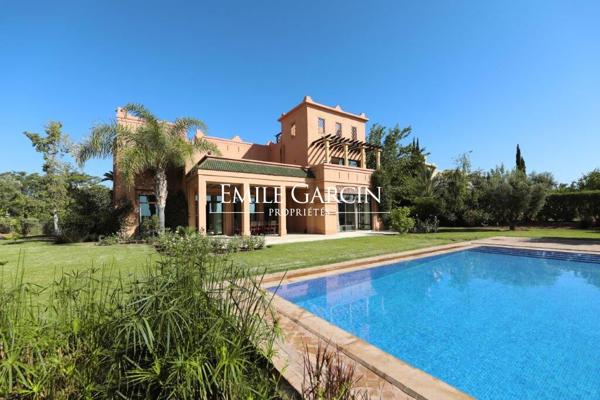 A vendre propriété sur golf à Marrakech