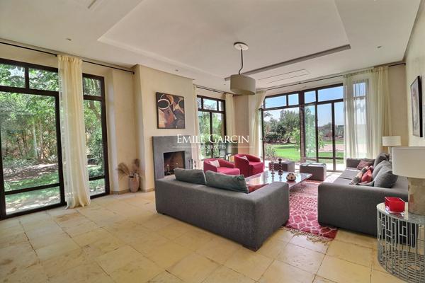 A vendre propriété sur golf à Marrakech