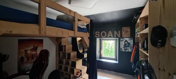 Maison en pierre au coeur du village, 3 chambres, terrain 14 ares, à deux pas des écoles !