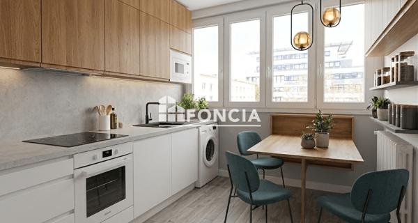 À vendre Appartement 4 pièces 62 m² - Lyon 69003