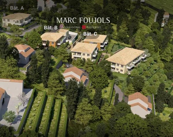 3 pièces neuf avec vue mer, balcon et parking, situé sur les hauteurs de Menton