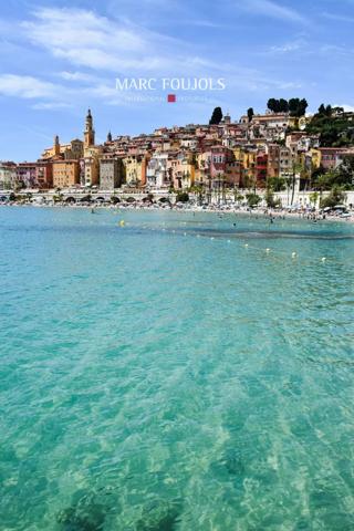 3 pièces neuf avec vue mer, balcon et parking, situé sur les hauteurs de Menton