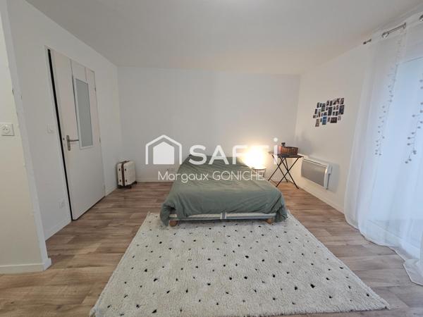 Spacieux studio avec petit jardin et terrasse