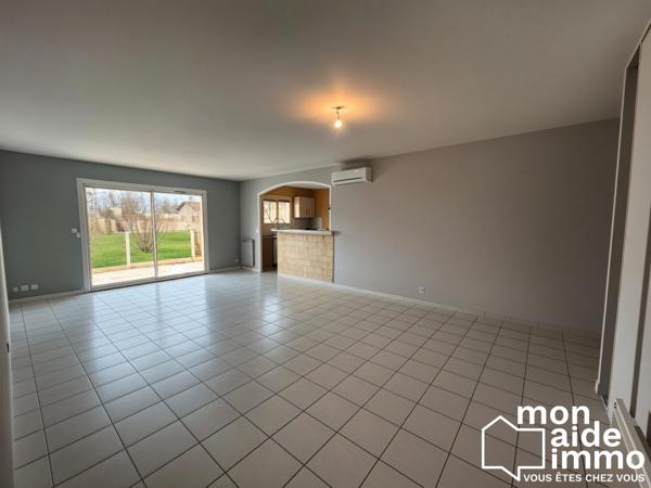 Maison 100m² plain pieds 3 chambres