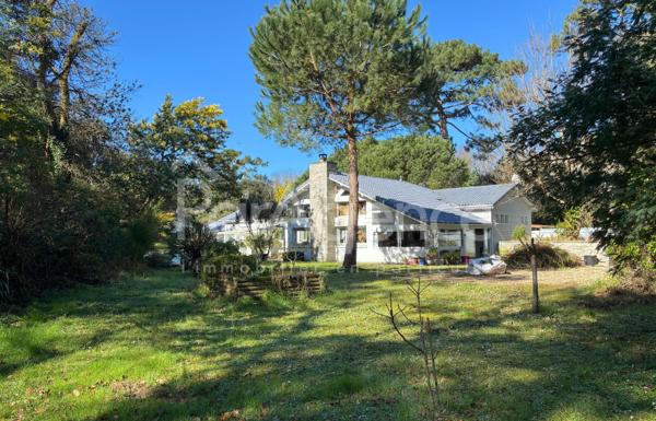 Maison contemporaine avec piscine et appartement indépendant