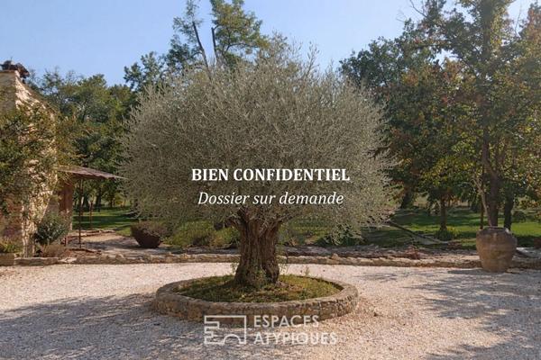 Authentique bergerie revisitée dans son écrin de verdure