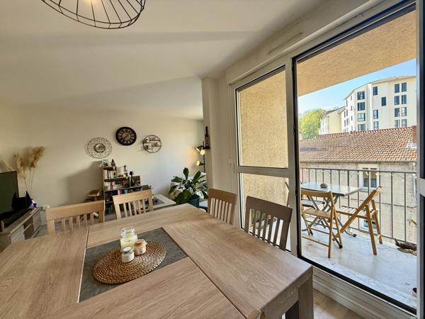 Saint-Étienne (42000) APPARTEMENT T3 AVEC BALCON ET GARAGE