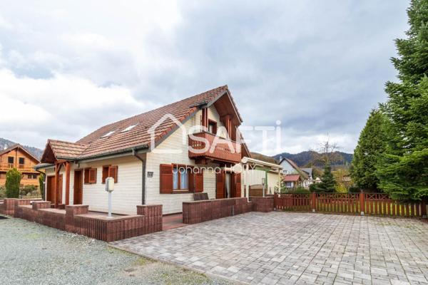 Maison type chalet en bois – Plain-pied + étage aménagé – Aucun travaux à prévoir