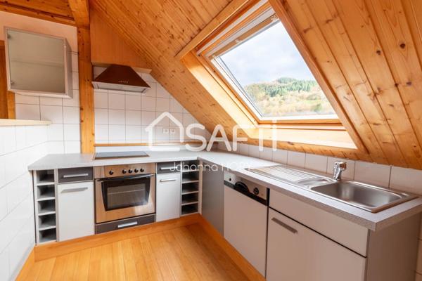 Maison type chalet en bois – Plain-pied + étage aménagé – Aucun travaux à prévoir