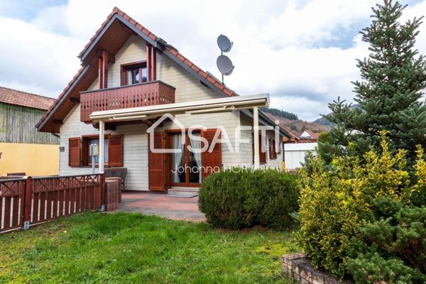 Maison type chalet en bois – Plain-pied + étage aménagé – Aucun travaux à prévoir