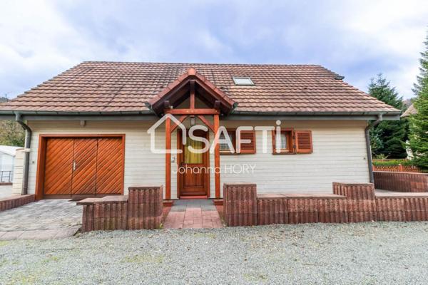 Maison type chalet en bois – Plain-pied + étage aménagé – Aucun travaux à prévoir