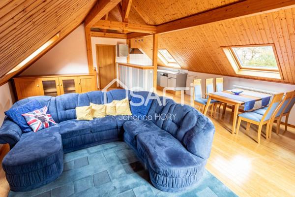 Maison type chalet en bois – Plain-pied + étage aménagé – Aucun travaux à prévoir