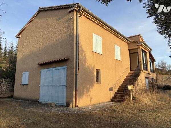 VILLA TYPE 5 AVEC GARAGE EN SOUS-SOL TOTAL ET TERRAIN AUTOUR MOUSTIERS-SAINTE-MARIE