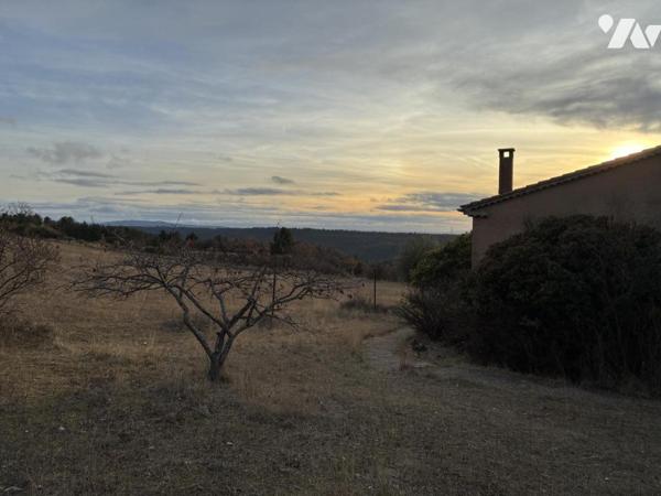 VILLA TYPE 5 AVEC GARAGE EN SOUS-SOL TOTAL ET TERRAIN AUTOUR MOUSTIERS-SAINTE-MARIE