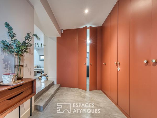 La maison d’architecte rénovée avec piscine dans le centre historique de Savigny-sur-Orge