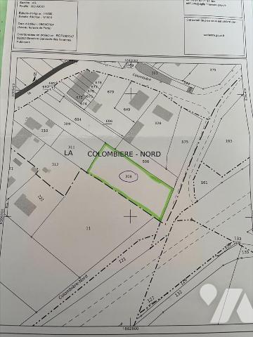 TERRAIN A BATIR A TAVAUX (39500)