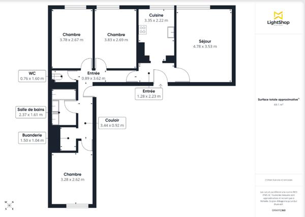 F4 Boulevard Victor Hugo 415 000