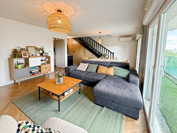 A vendre 33130 Bègles Appartement T3 duplex 70 m² avec balcon