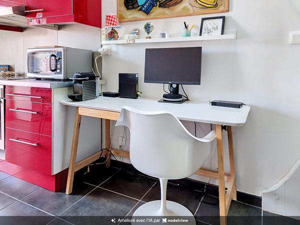 Appartement traversant lumineux