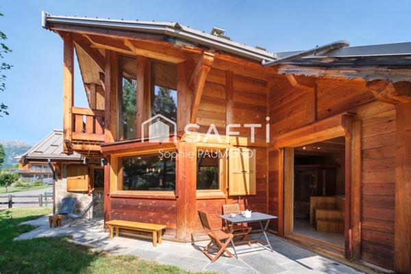 Chalet Lombard en bois haut de gamme de 165 m2