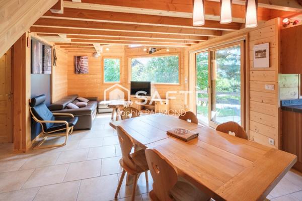 Chalet Lombard en bois haut de gamme de 165 m2