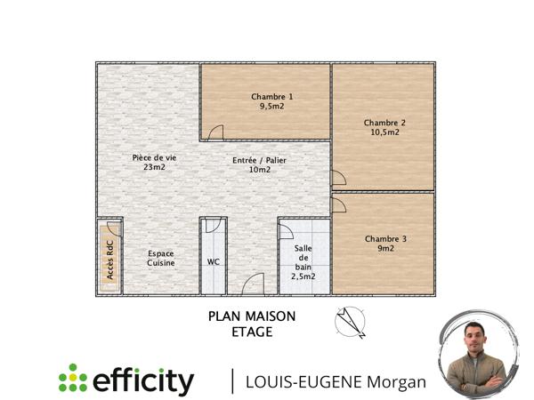 Maison 6 pièces - 132 m²