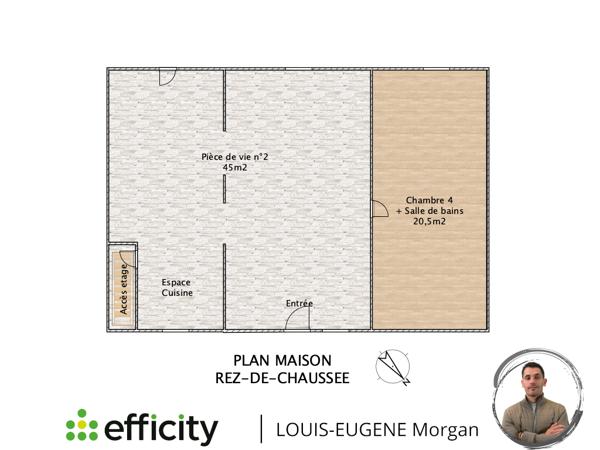 Maison 6 pièces - 132 m²