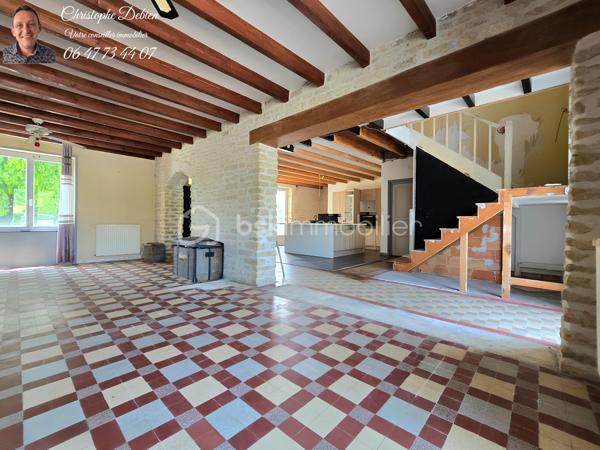 Maison en pierre de 160 m²